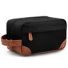 Винтажная водонепроницаемая дорожная косметичка – большой вместительный комплект из холста и искусственной кожи для мужчин и женщин