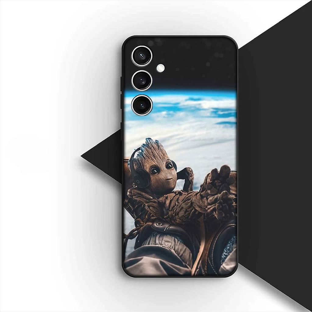 Cover for Samsung Galaxy S10 S8 S9 Plus A33 A34 A31 70 A71 A72 Note 20 9 8 S10E Phone Case Guardians of the Galaxy Groots Marvel