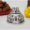 Lord Balaji Charan Paduka Silver Matte Antique Finish Vishnu Charan Paduka for Pooja Room/Car Dashboard Venkateswara Swamy Feet  Best Gift