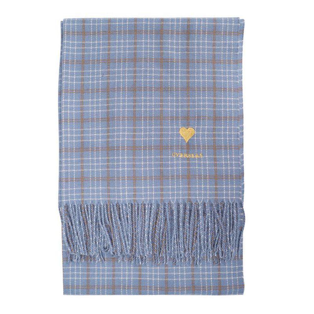 Female Winter For Girls Autumn Grid Wraps Korean Style Shawls Knitted Shawls Plaid Scarves