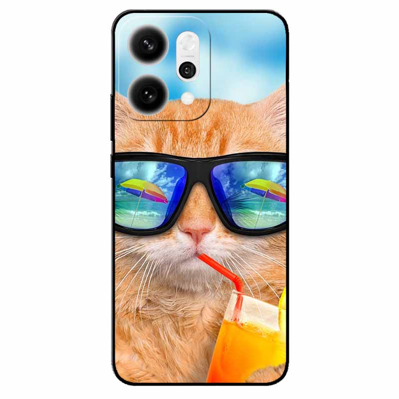For Oppo Reno14 Pro/ Reno14 5G Case Black TPU Silicone Back Cover Case For Reno14 Pro 5G PKZ110 Bumper Phone Funda Reno14 PLA110