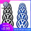 Для VW Volkswagen Jetta MK5 Golf 4 шт. Для Volkswagen VW 70 мм 80 мм 90 мм 100 мм 120 мм Автомобильный значок Колпачки на центр колеса Наклейка Значок