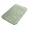 Bathroom Floor Mat Absorbent Plush Floor Rug Solid Color Machine Washable Anti-Slip Door Mat for Bathroom Bedroom Entryway