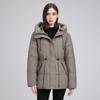 Winter new hooded cotton-padded clothes versatile fashion loose foreign style cotton-padded jacket simple women's coat