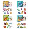 Wooden Puzzle Set Farm Forest Ocean Traffic Themes