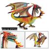 Dinosaur & Dragon Plastic Toy Set: Mythical Animal Figures for Kids