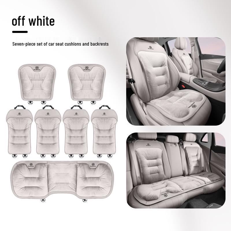 Зимние флисовые чехлы на сиденья Mercedes-Benz E300L C260L GLC300L