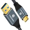 Thzzhnno USB C на USB Gen2 Передача данных Кабель USB Type C для iPhone Pro Кабель USB-A, 10 Гбит/с, 8 м, 3.1/USB 3.2 Кабель, 15/MacBook Pro/iPad