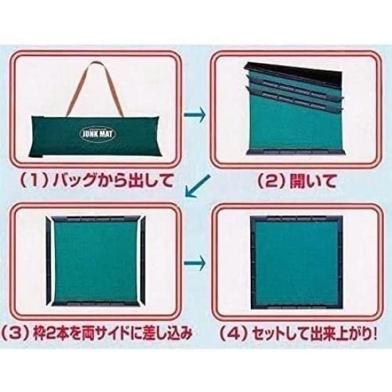 Tiles and Mat Includes Southeast and Score Calculation Sheet (Mahjong Set) Strap, Compass,