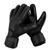 Kids Size Latex Professional Football Soccer Goalkeeper Gloves Goal Keeper 5 Finger Save Protection Match Glove Non-slip