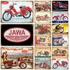 Jawa Metal Sign House Plaque Metal Poster Tin Sign Plate Wall Posters Vintage Retro Aesthetic Room Decor Wall Art Decoration
