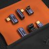USB C 4.0 40 Гбит/с Адаптер 90 градусов 100 Вт Быстрая зарядка Type C на Type C Конвертер для Автомобильного Телефона Ноутбука