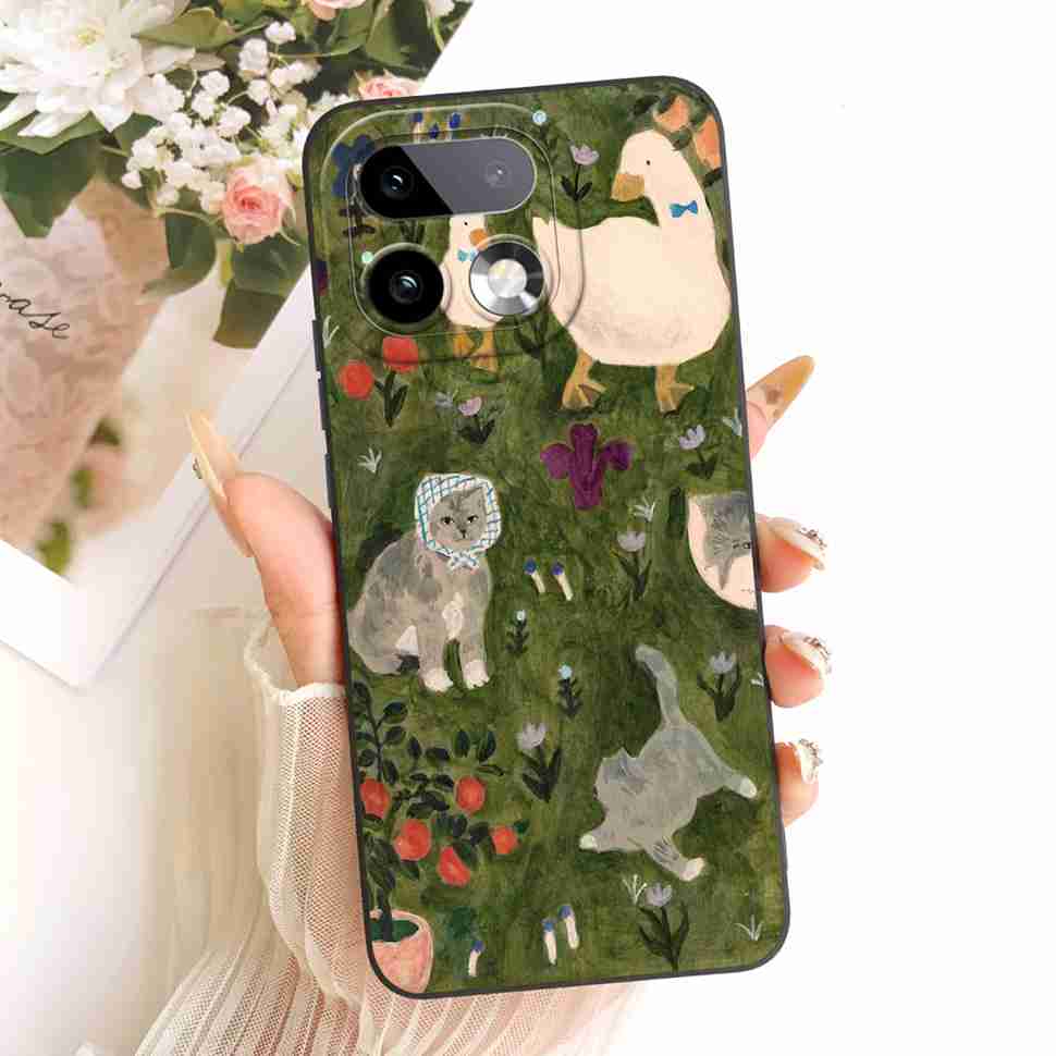 For Realme 16 Pro 5G RMX5121 6.78" Case Cartoon Animals Silicone Back Cover For Realme 16Pro 16 PRO RMX5120 Bumper Phone Cases