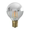 Светодиодная лампа Beatsonic OnlyOne Siphon Ball50 (Мяч 50) Серебряное зеркало G50 (наружный диаметр 50 мм) Эквивалент 40 Вт, Теплый Белый (2700K), Цоколь E17, 3,0 Вт, 325 лм,