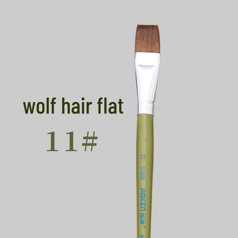 Специальный набор кистей для студентов художественных вузов Gaken: Масло из волчьей шерсти, Гуашь, Акварель, Кисти для акриловой краски