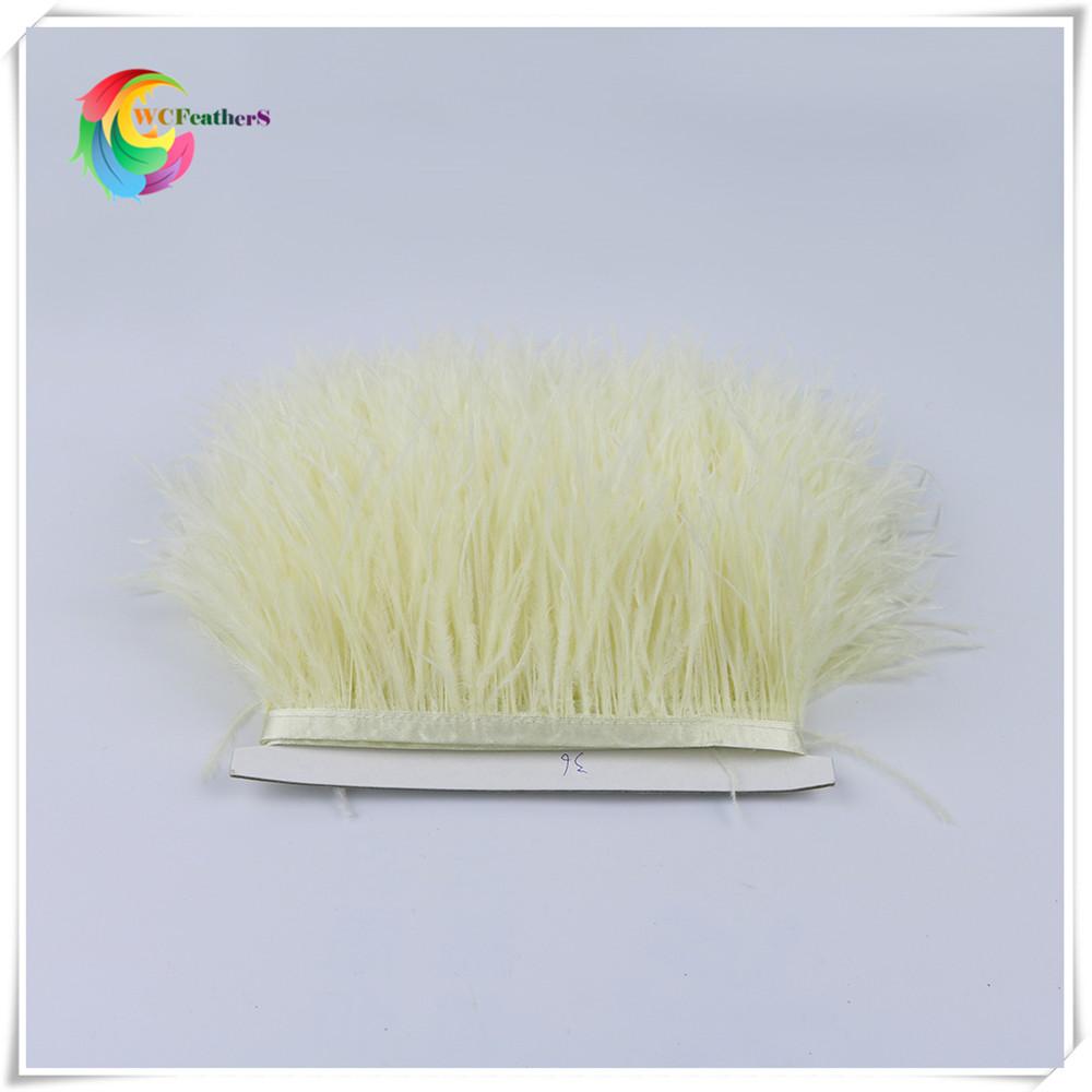 1 метр 32 цвета Натуральное страусиное перо Отделка высота 8-10см перья лента для DIY украшения свадебного платья для вечеринки