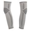 1 пара самонагревающихся наколенников графеновых теплых компрессионных рукавов бандаж поддержка обертывание грелка для ног L