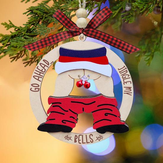 1/3 шт. забавные рождественские украшения деревянные непослушные уродливые рождественские елки подвесные знаки неуместные грязные украшения Санты для праздничного домашнего декора