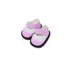 Leather Mini Shoes 20cm Doll Dressing Mini Adhesive Shoes  Birthday Gifts