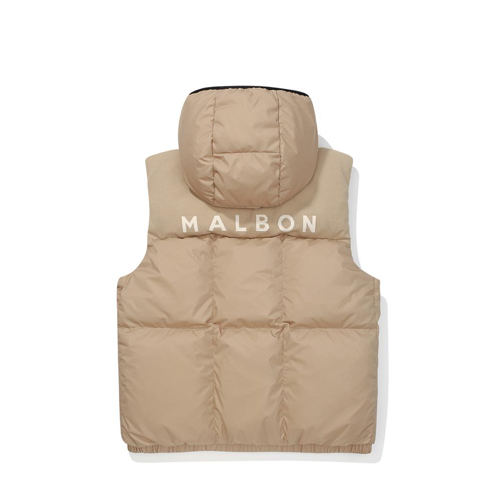 Malbon Golf Bucket Point Down Vest Beige (Man)
