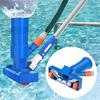 Swimming Pool Spa Jet Vacuum Cleaner with Brush EU/US Plug Lengthened Pole Remove Leaf Insects Inflatable Pool Hot Tub Pond Lake And Fountain