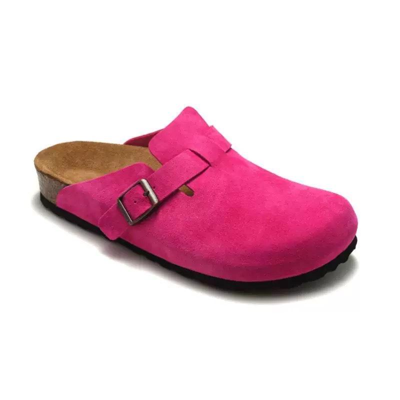 Боуты Boken, носок, тапочки, натуральная коровья кожа, пробка, ретро толстая подошва, японский стиль, уродливые и милые, классные тапочки для отдыха на открытом воздухе