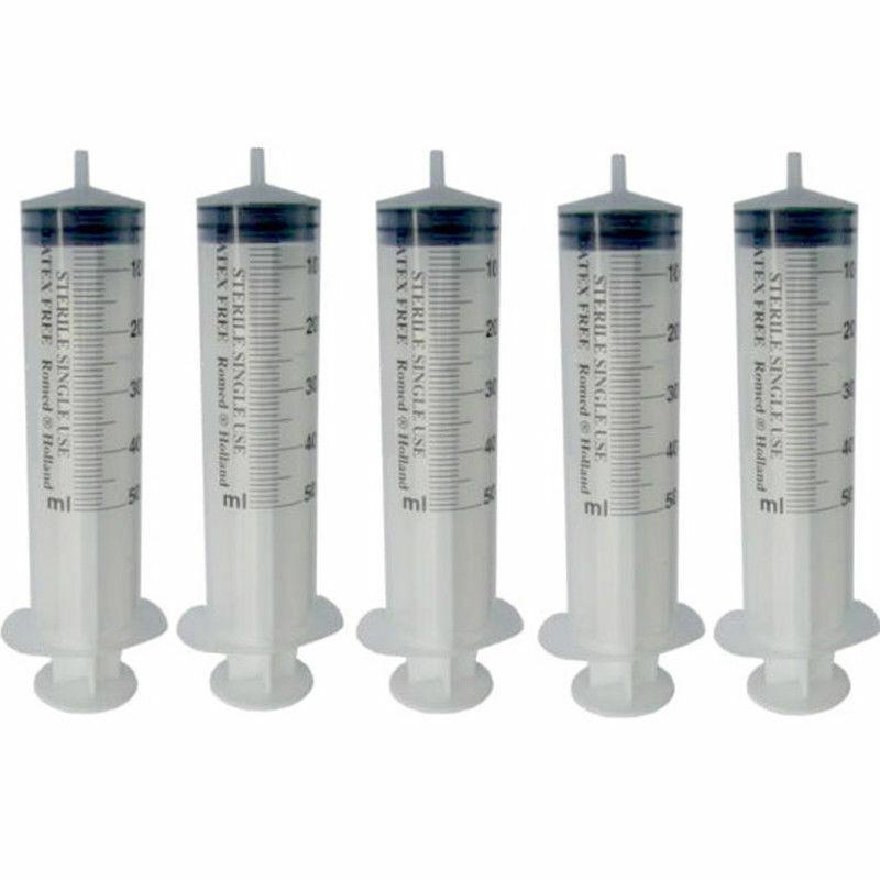 2-20Pcs 1ml-10ml Plastic Reusable Syringe For Measuring Nutrient Hydroponics Kithchen Tool