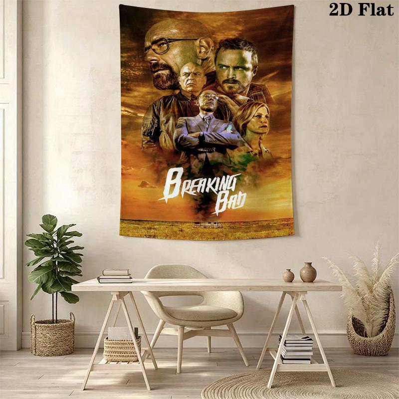 Bad Yellow Wall Tapestry Tapestry Background Cloth Wallmounted Atmospheric Background Cloth Background Cloth Background Wall Hanging Cloth