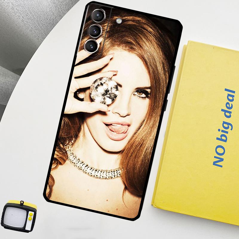 Чехол для телефона Lana Del Rey для Samsung Galaxy S26 S25 S24 Ultra S20 S21 S22 S23 Plus S10 S24 FE S25 FE