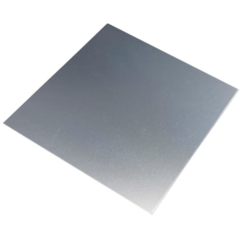 Aluminum Sheet A1100p, 3.0mm Thick, Vinyl-covered On One Side, Made In Japan (t3.0mm, 100mm X 100mm)