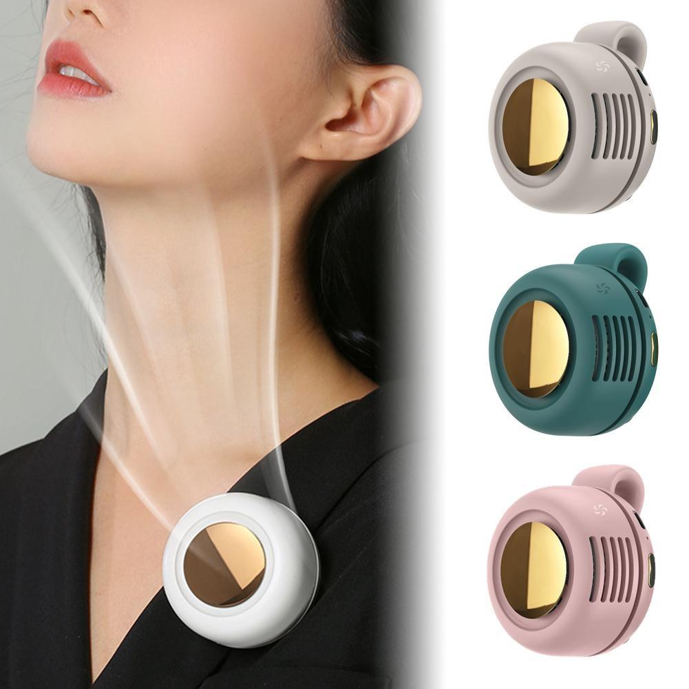 Bladeless Clip Fan Portable Waist Fan Usb Handheld Fan