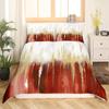 Пододеяльник с радужными полосками King Queen Visual Abstraction Комплект постельного белья Оптическая иллюзия Покрывало для одеяла Геометрическое одеяло Покрывало