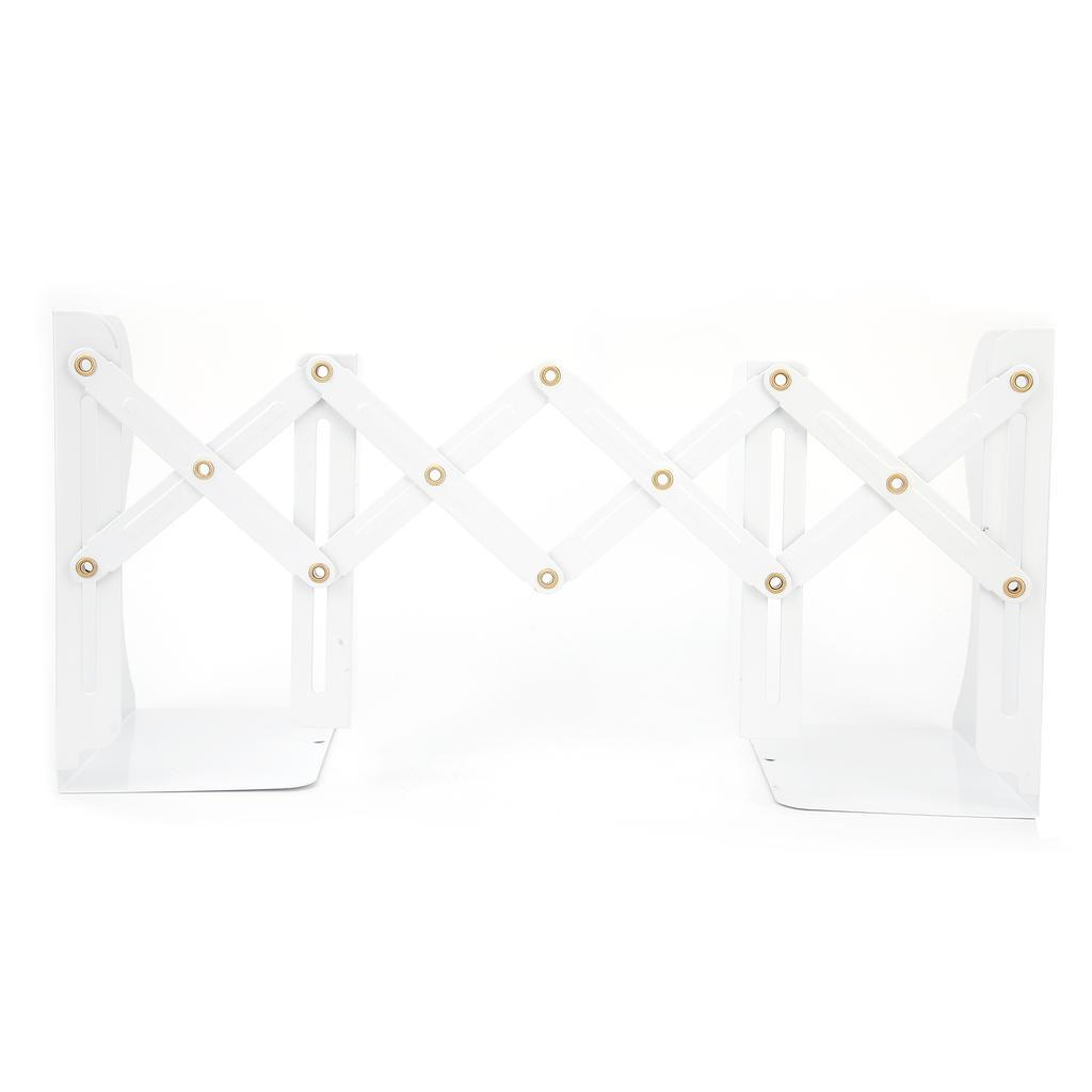 Students Adjustable Bookends Expandable Desktop Book Organizer Holder for Home Office