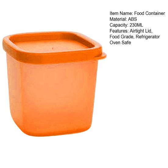 Мини-контейнер для пищевых продуктов объемом 230 мл с герметичной крышкой, пищевой холодильник, безопасный для духовки, многофункциональный ящик для хранения свежести, держатель для кухонных принадлежностей