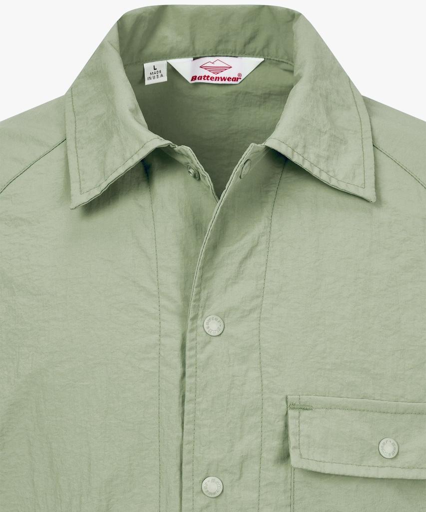 Man On The Boon [Battenwear] Nylon Raglan Windbreaker_Light Green 4714160502