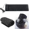 85 Keys USB Wired Flexible Foldable Silicone Gel Keyboard Soft Rubber Keycaps Waterproof Keyboard