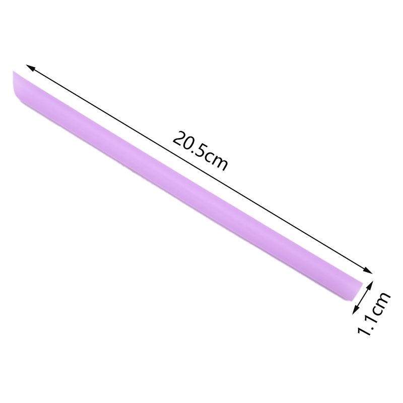 100Pcs Large Drinking Straws Mixed Colors For Pearl Bubble Milk Tea Smoothie