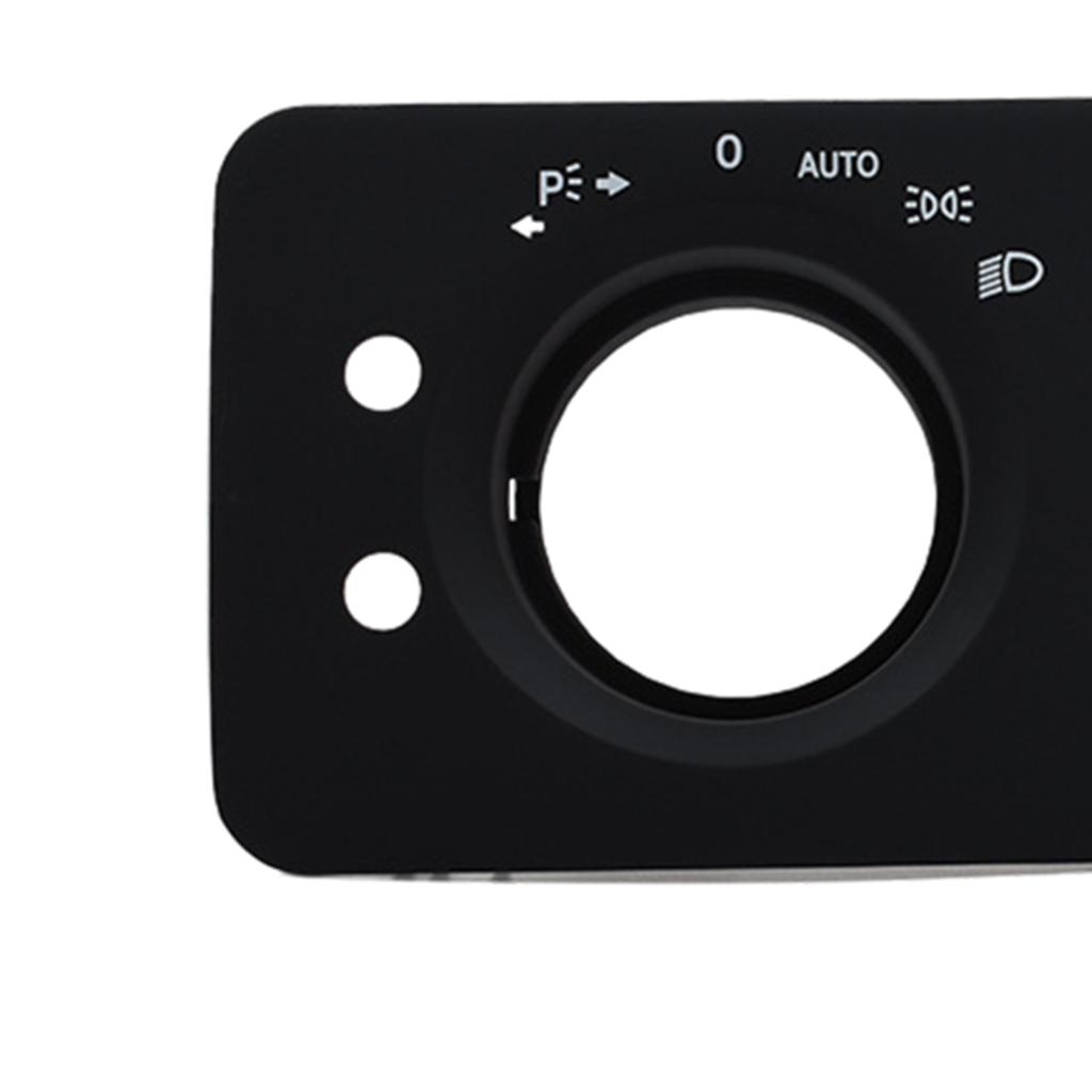 Headlight Switch Panel Cover, Car Button Knob Replacement, for