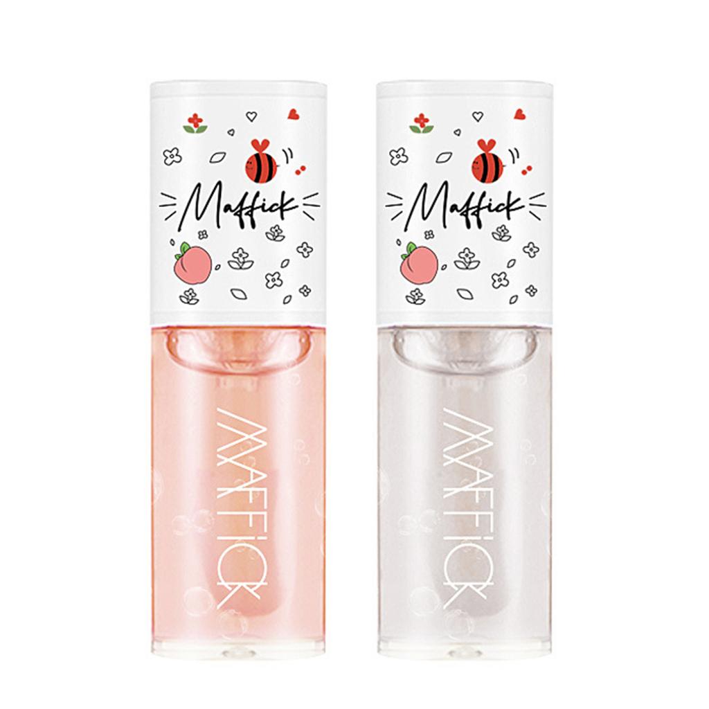 Lip Oil Gloss Moisturizer Jelly Lipstick Balm Big Lip Brush 5g Lip Plumper for Moisturizing Hydrating And Nourishing No-Sticky Gloss Lip Balm
