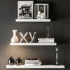 Decorative 3 Pieces Wall Shelf for Living Room White Modern Bookshelf Accessory Holder Bedroom Home Decoration