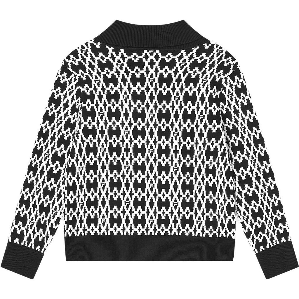 Новый женский трикотаж FILA с принтом по всей поверхности 2 F11W344407FZB