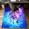 Custom KPop Demon Hunters Mat Personalized Name, Polyester Washable Indoor Entryway Rug, Gift for Christmas, Easter, Thanksgiving Day