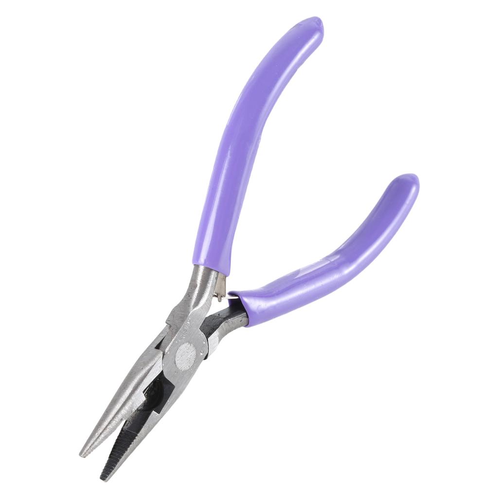 Миниатюрные остроносые плоскогубцы ручной работы, портативный пружинный небольшой инструмент для мастеров-любителей ювелирных изделий, сложных изделий из бисера