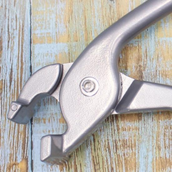 Anti-Scald Heavy Pizza Pan Duty Aluminum Alloy Tongs Gripper Clips Baking Tool