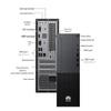 Huawei Qingyun W585y Xinchuang Desktop PC with 23.8-inch Monitor (CN version)