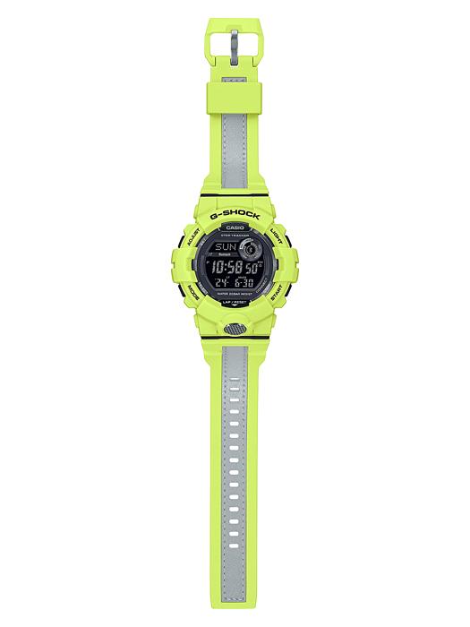 Casio Мужские кварцевые часы GBD-800LU-9 из смолы, водонепроницаемые 200 м, ударопрочные, цифровые