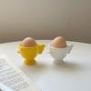 Creative Good Grip Store Eggs Cute Shape Makeup Sponge Stand Holder Ceramic Egg Holder Dining Room Use Egg Stand