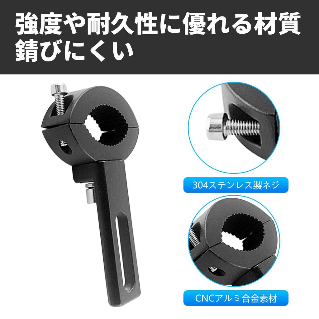 Zoubatt противотуманная фара опора велосипеда комплект из 2 фар сэндвич-типа не требуется сверление светодиодный рабочий фонарь фара вспомогательный фонарь общего назначения