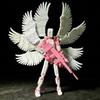 3D Printed Lucky Doll 13 Joint Movable Doll Ornament Fifth Generation DIY Action Figure Set Giant Sword Titan Robot Figure Boys