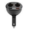 QC3.0 Double USB Cigarette Lighter Constant Temperature Steady Current Charging Rotation